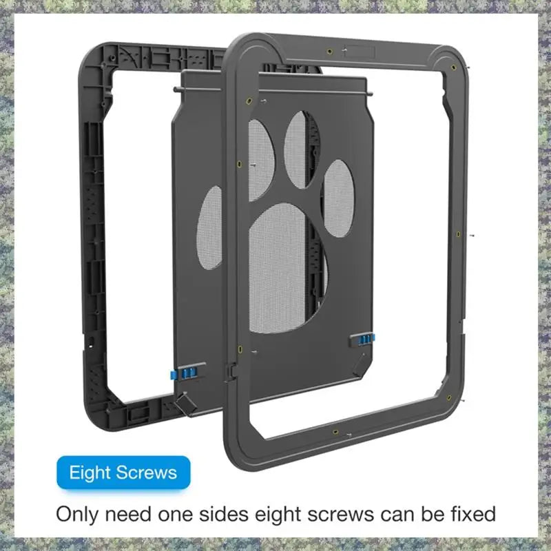 Puerta gatera para perros y gatos