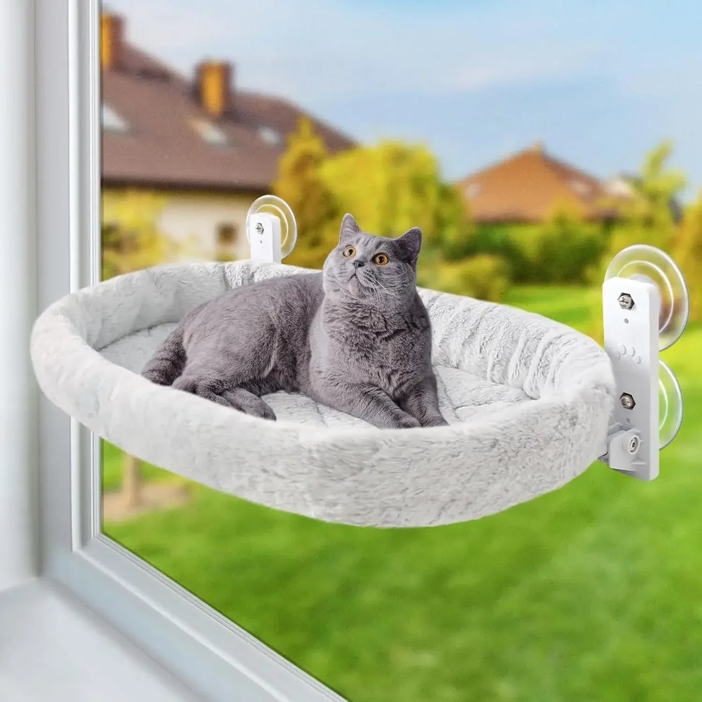 Deluxe Window Hammock for Cats 🐱☀️